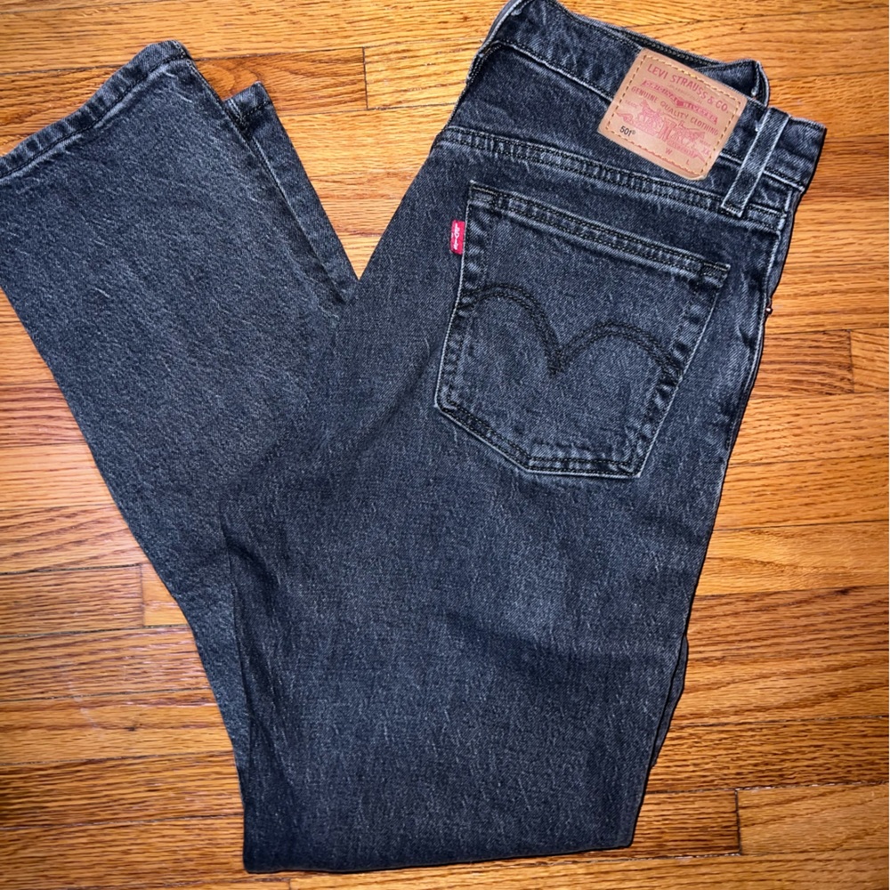 Women’s Black 501 Levi’s